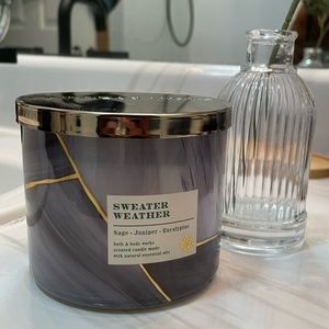 Sweater Weather Bath & Body Works candle